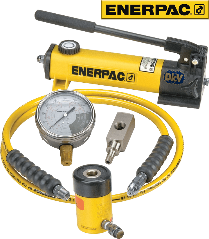 bo kich thuy luc rong tam enerpac sch302h, enerpac hollow hydraulic cylinder and hand pump set sch302h