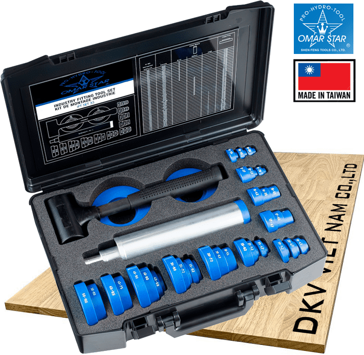 Bộ đóng vòng bi bạc đạn Omarstar FT39, Omarstar impact fitting tool kit FT39