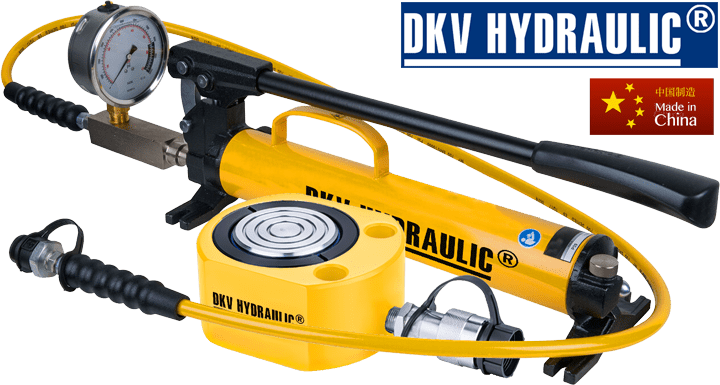 Bộ kích thủy lực RSM-500 , hydraulic cylinder and hand pump set RSM-500 