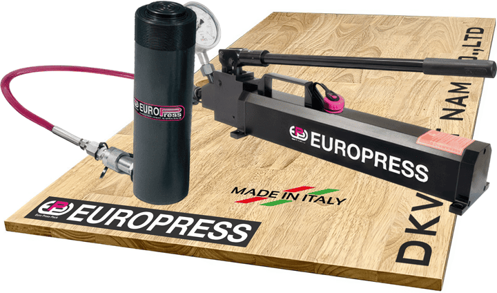 bo kich thuy luc Europress CMI25N350 , Europress hydraulic jack set CMI25N350 