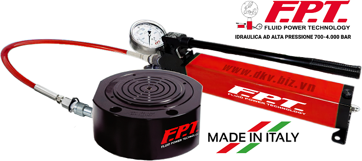 bo kich thuy luc fpt CRM-5/6-XP , FPT hydraulic cylinder and hand pump set CRM-5/6-XP