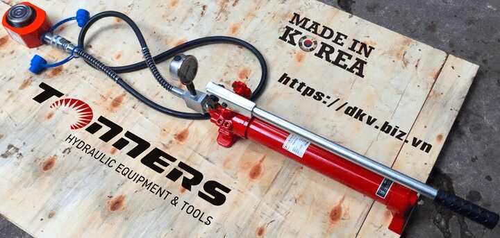 Bộ kích thủy lực Tonners DJSR-0515, Tonners hydraulic jack set DJSR-0515