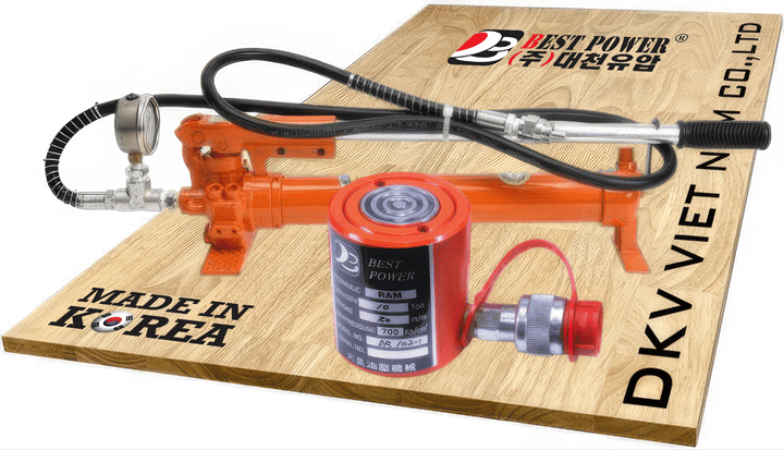 Bộ kích thủy lực Best Power DRST-5050, Best Power hydraulic jack set DRST-5050
