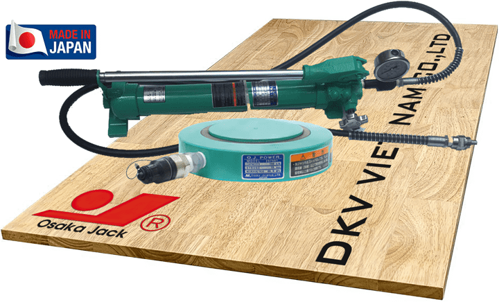 Bộ kích thủy lực Osaka ER75G1, Osaka hydraulic jack set ER75G1
