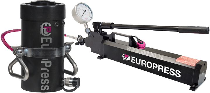 bo kich thuy luc Europress CMF60N75, Europress hydraulic jack set CMF60N75
