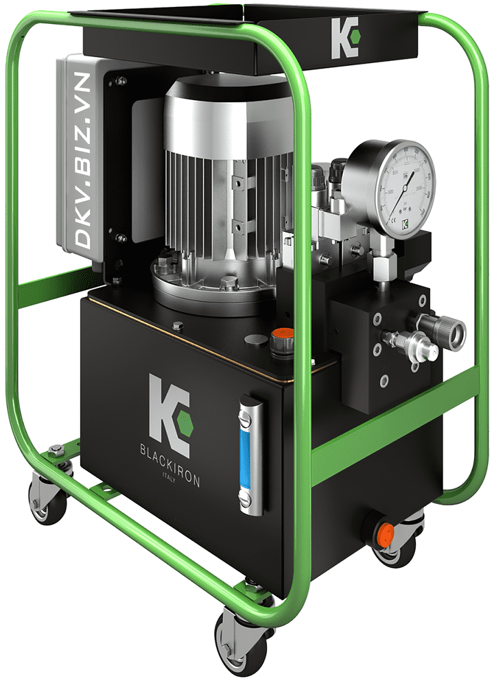 Bơm cờ lê thủy lực Blackiron BI-HTW-380V, Blackiron electric hydraulic torque wrench pump BI-HTW-380V