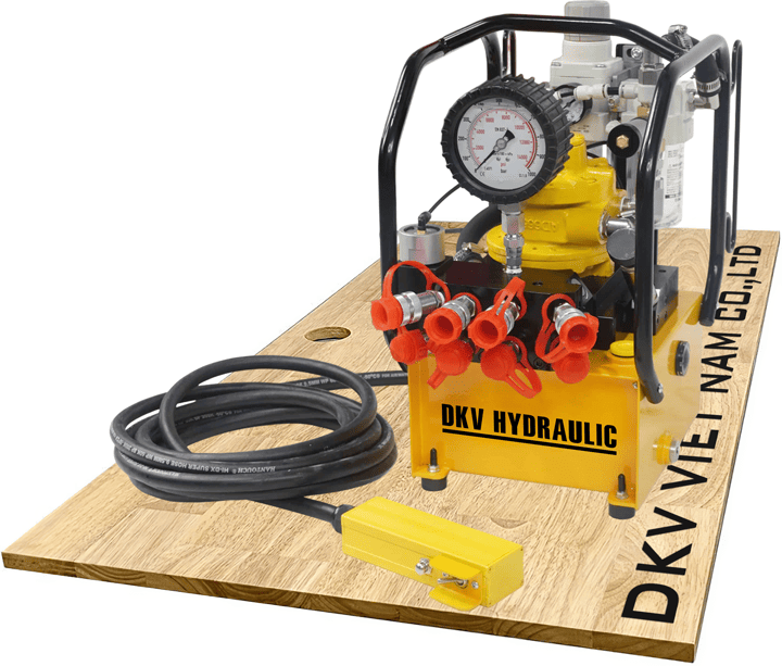 bom co le thuy luc khi nen dha-5tw-4, air hydraulic torque wrench pump dha-5tw-4