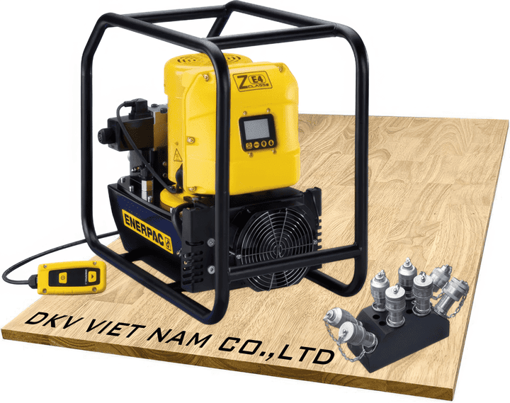 Bơm cờ lê thủy lực Enerpac ZE4208TE-QHMR, Enerpac electric hydraulic torque wrench pump ZE4208TE-QHMR