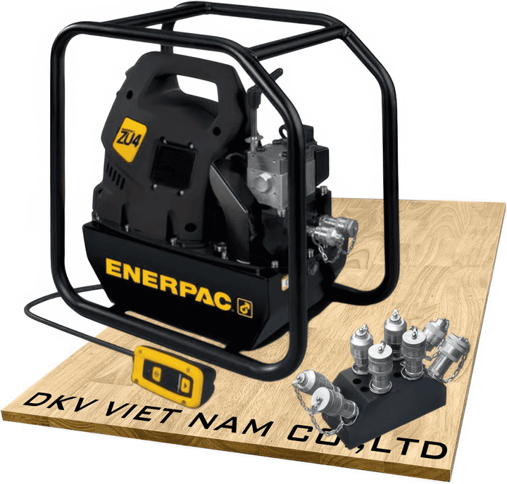 Bơm cờ lê thủy lực Enerpac ZU4208BE-QHMR, Enerpac electric hydraulic torque wrench pump ZU4208BE-QHMR