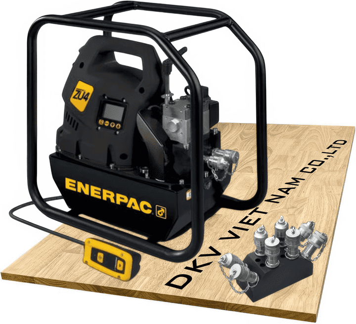 Bơm cờ lê thủy lực Enerpac ZU4208TE-QHMR, Enerpac electric hydraulic torque wrench pump ZU4208TE-QHMR