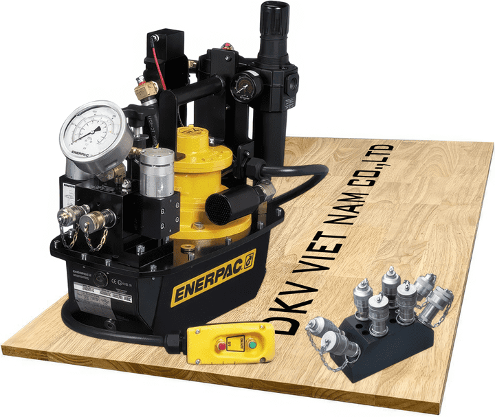 Bơm cờ lê thủy lực khí nén Enerpac ZA4208TX-QM, Enerpac air hydraulic torque wrench pump ZA4208TX-QM