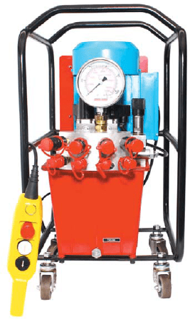 Bơm cờ lê thủy lực Powermaster EP1000-4, Powermaster electric hydraulic torque wrench pump EP-1000-4