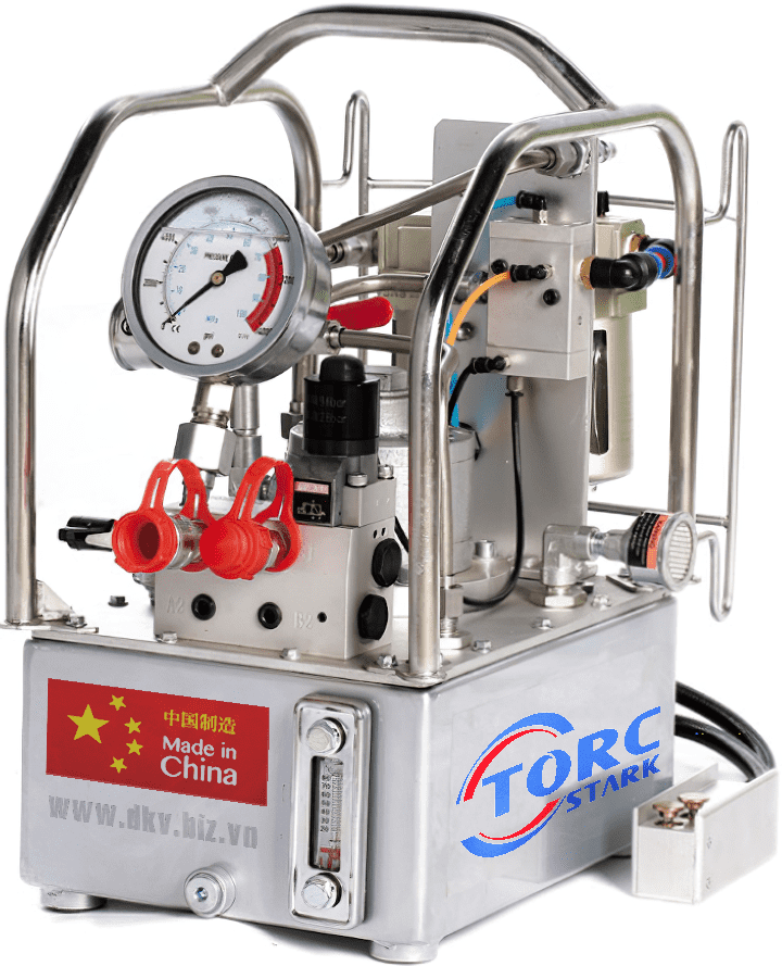 bom co le thuy luc torc stark QMP304 , torc stark electric hydraulic torque wrench pump QMP304