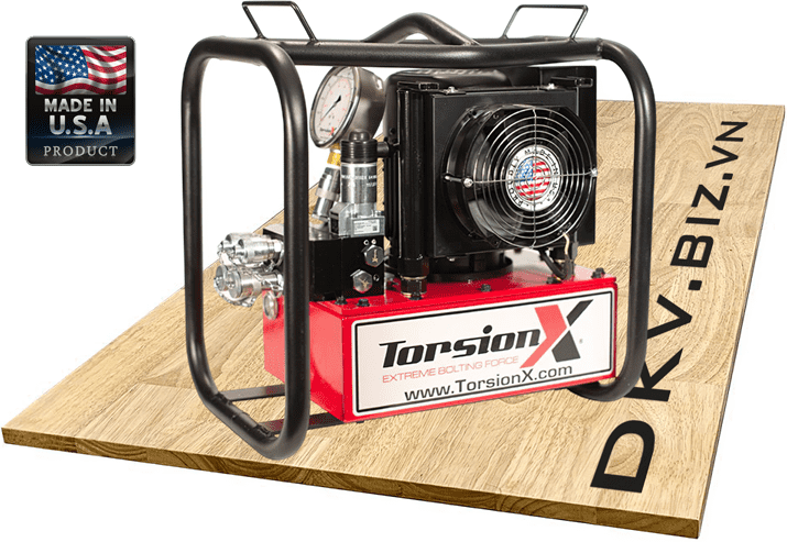 Bơm cờ lê thủy lực TorsionX PWRPAX-220, TorsionX electric hydraulic torque wrench pump PWRPAX-220