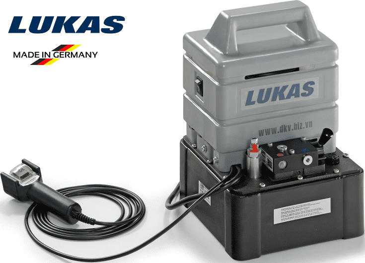 bom dien thuy luc lukas PO4-4-NA 500 F , lukas electric hydraulic pump PO4-4-NA 500 F