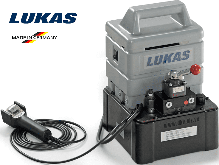 bom dien thuy luc lukas PO4-4-N3 500 , lukas electric hydraulic pump PO4-4-N3 500