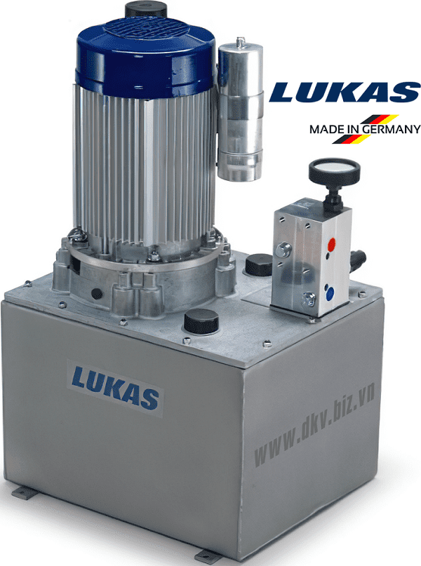 bom dien thuy luc lukas PO6-1E-25-70 , lukas electric hydraulic pump PO6-1E-25-70