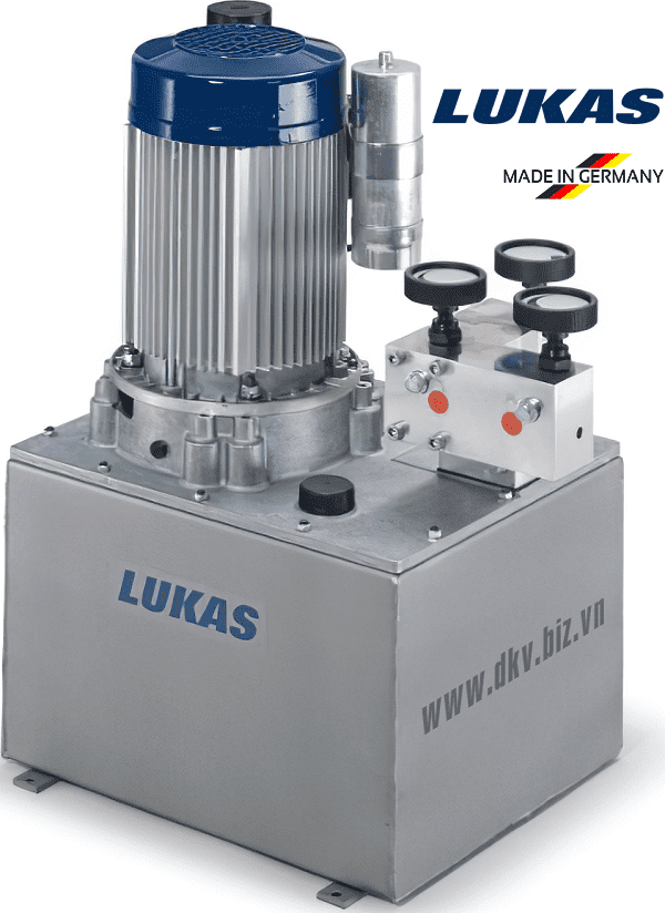 bom dien thuy luc lukas PO6-2E-25-50 , lukas electric hydraulic pump PO6-2E-25-50