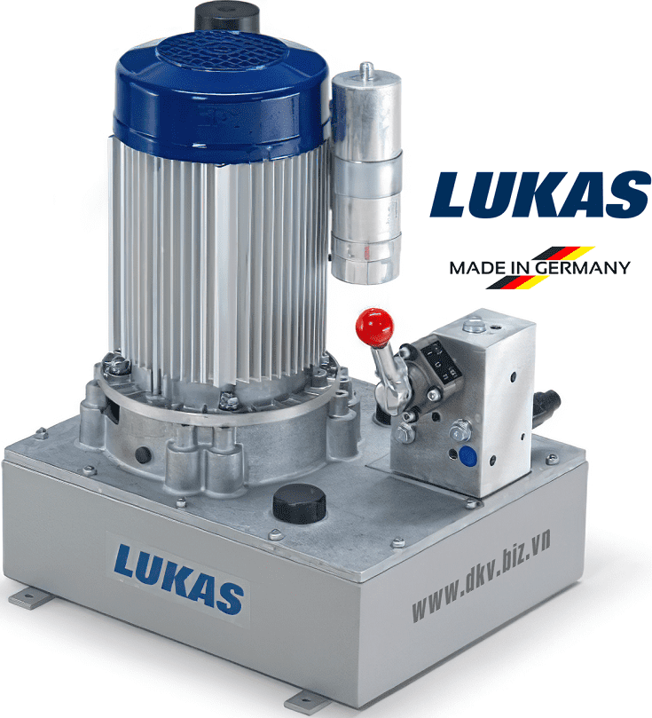 bom dien thuy luc lukas PO6-1d-10-50 , lukas electric hydraulic pump PO6-1d-10-50