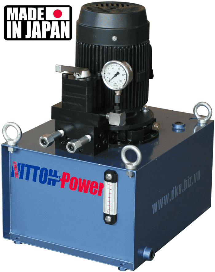 bom dien thuy luc Nittoh Power UP-73HS-3M, Nittoh Power electric hydraulic pump UP-73HS-3M