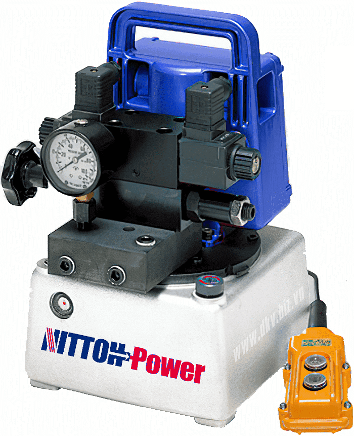 bom thuy luc Nittoh Power UP-45SVG-8RL, Nittoh Power electric hydraulic pump UP-45SVG-8RL