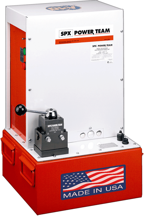 bom dien thuy luc power team pq603s , power team electric hydraulic pump pa603s