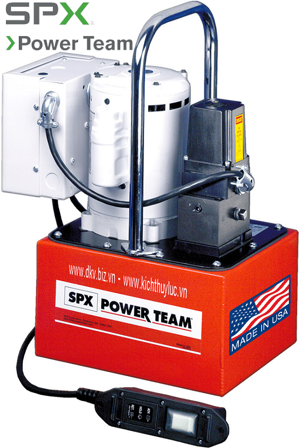 bom dien thuy luc power team pe172sm-50-220 , power team electric hydraulic pump pe172sm-50-220