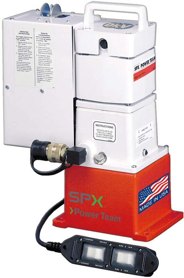 bom dien thuy luc power team pe183c , power team electric hydraulic pump pe183c