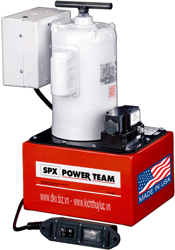 bom dien thuy luc power team pe462-E220 , power team electric hydraulic pump pe462-E220