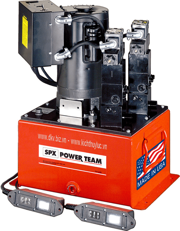 bom dien thuy luc power team ped254s , power team electric hydraulic pump ped254s