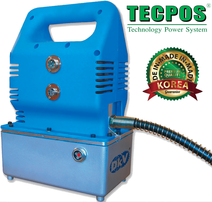 Bơm điện thủy lực Hàn Quốc Tecpos TMPM 1/2, Tecpos electric hydraulic pump TMPM 1/2