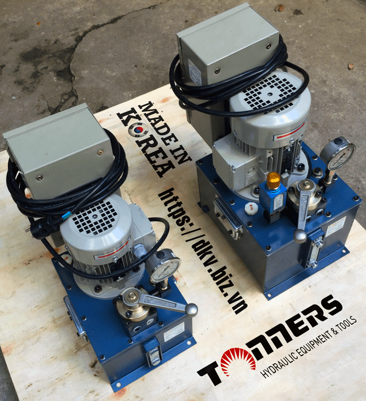 Bơm điện thủy lực Tonners DMP-1HPM, Tonners electric hydraulic pump DMP-1HPM