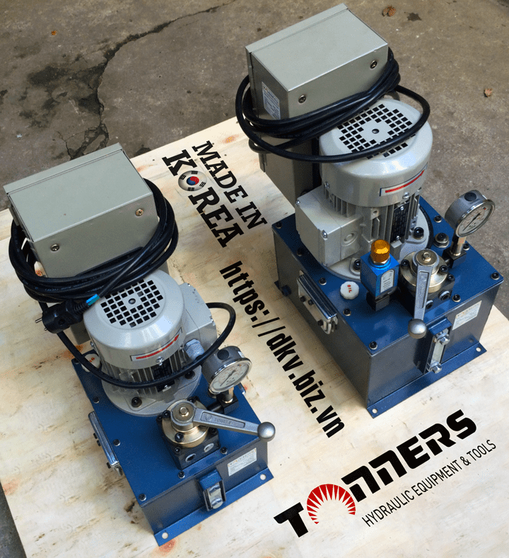 Bơm điện thủy lực Tonners DMP-1/3HPM, Tonners electric hydraulic pump DMP-1/3HPM