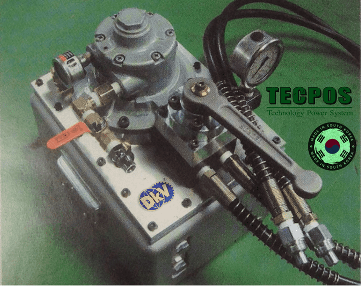 Bơm thủy lực khí nén Tecpos TAMP 1-2S, Tecpos air moto hydraulic pump TAMP 1-2S