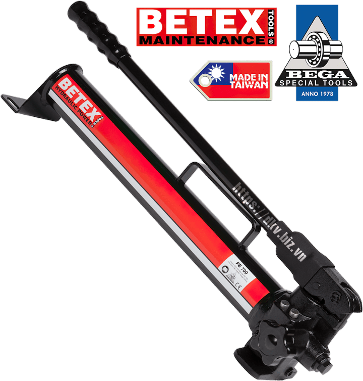 bom tay thuy luc betex pb 700 , betex hydraulic hand pump pb 700 