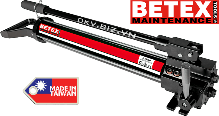 Bơm tay thủy lực Betex P 1000D, Betex hydraulic hand pump P 1000D