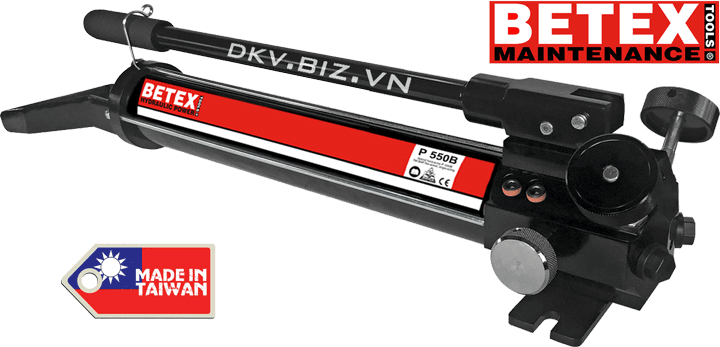 Bơm tay thủy lực Betex P 550B, Betex hydraulic hand pump P 550B