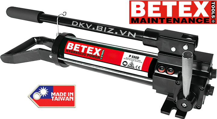 Bơm tay thủy lực Betex P 550D, Betex hydraulic hand pump P 550D
