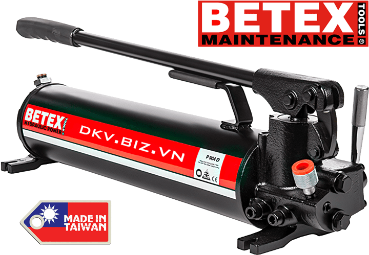 Bơm tay thủy lực Betex P 904D, Betex hydraulic hand pump P 904D