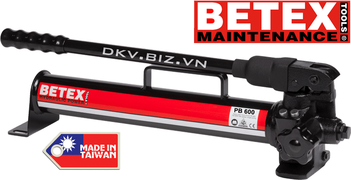 bom tay thuy luc betex pb 600 , betex hydraulic hand pump pb 600 