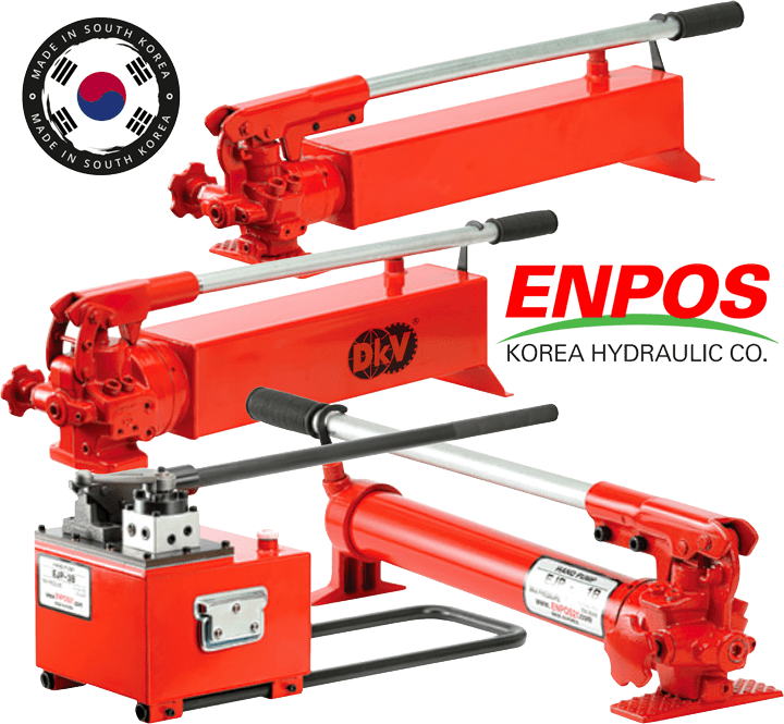 Bơm thủy lực Hàn Quốc Enpos EJP-2A, Enpos hydraulic hand pump EJP-2A