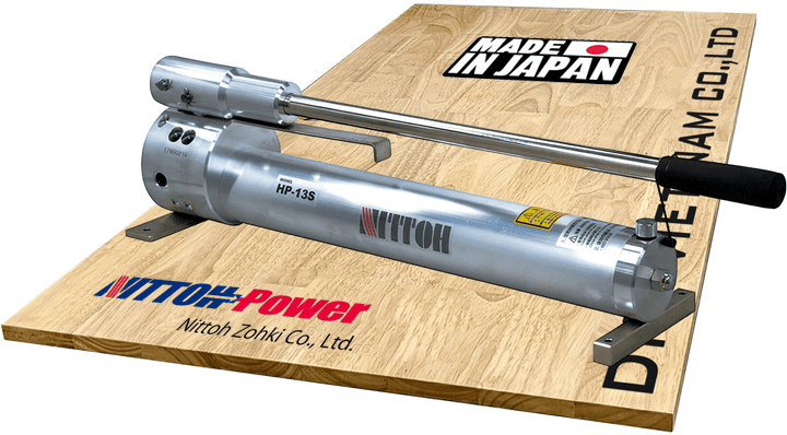 bom tay thuy luc nittoh power hp-13s , nittoh power aluminium hydraulic pump hp-13s