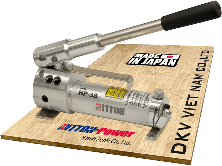 bom tay thuy luc nittoh power hp-3S , nittoh power aluminium hydraulic pump hp-3S