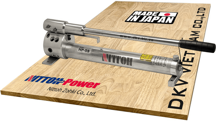 bom tay thuy luc nittoh power hp-5s , nittoh power aluminium hydraulic pump hp-5s
