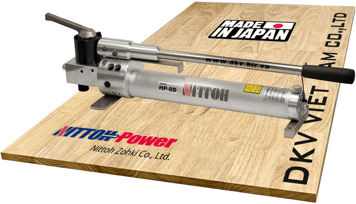 bom tay thuy luc nittoh power hp-8D , nittoh power aluminium hydraulic pump hp-8D