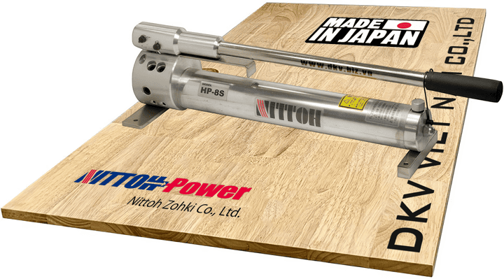 bom tay thuy luc nittoh power hp-8s , nittoh power aluminium hydraulic pump hp-8s