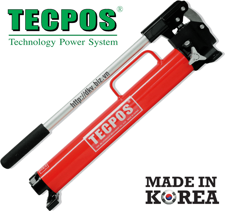 Bơm thủy lực Hàn Quốc Tecpos ESP-08, Tecpos hydraulic hand pump ESP-08