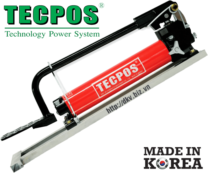 Bơm thủy lực Hàn Quốc Tecpos ESPF-05, Tecpos hydraulic hand pump ESPF-05