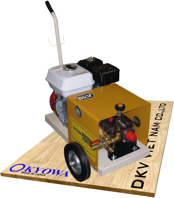 Bơm test áp lực nước Kyowa KY-300E, Kyowa gasonline water pressure testers KY-300E