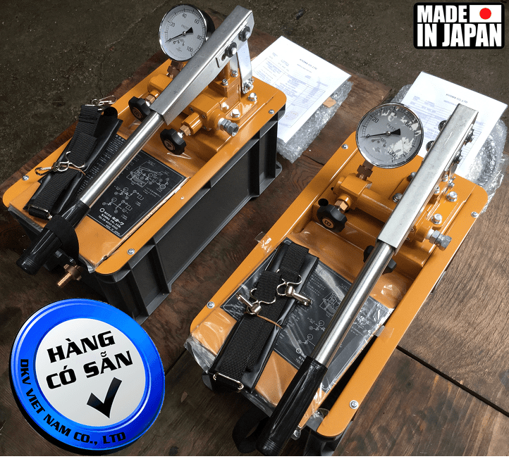 bom test ap luc nuoc kyowa t-300n, bom thu ap duong ong ap kyowa t-300n